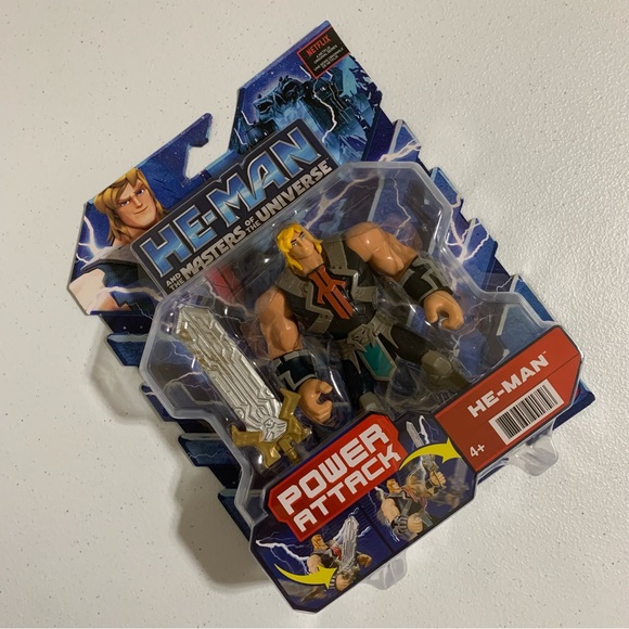 HE-MAN and The Masters of The Universe: Power Attack He-Man Action Figure-NWT - Picture 5 of 11